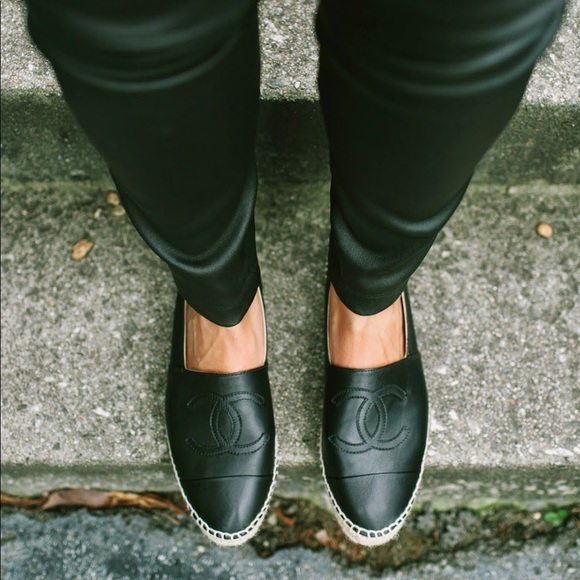 CHANEL Shoes - 🚫SOLD! 🎉 HOST PICK 🎉 CHANEL BLACK ESPADRILLES